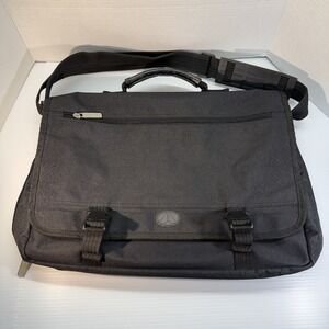 Avenues America Expandable Laptop Bag Briefcase Professionals Work Travel Black